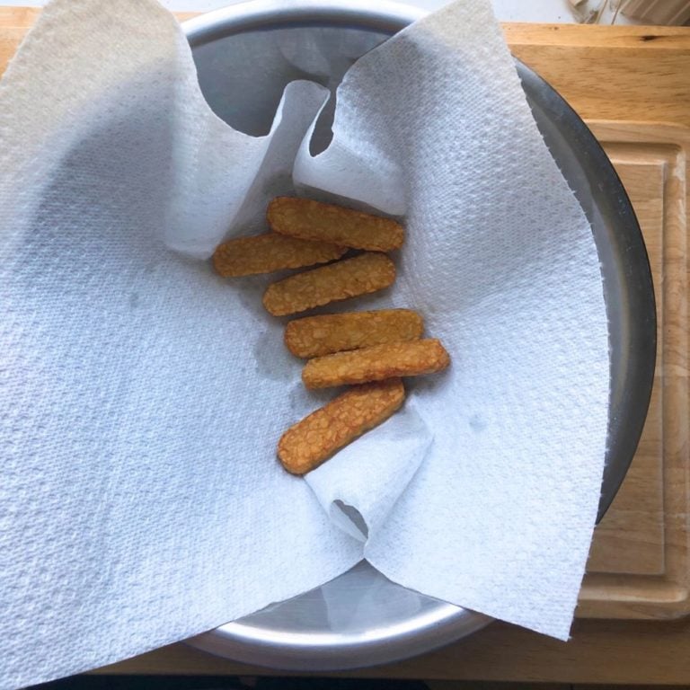 Drying Cooked Tempeh | FurloughedFoodie.com