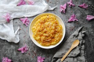 Yellow Saffron Rice -Featured Image