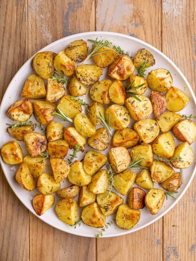 Easy Roasted Honey Gold Potatoes — Marley's Menu