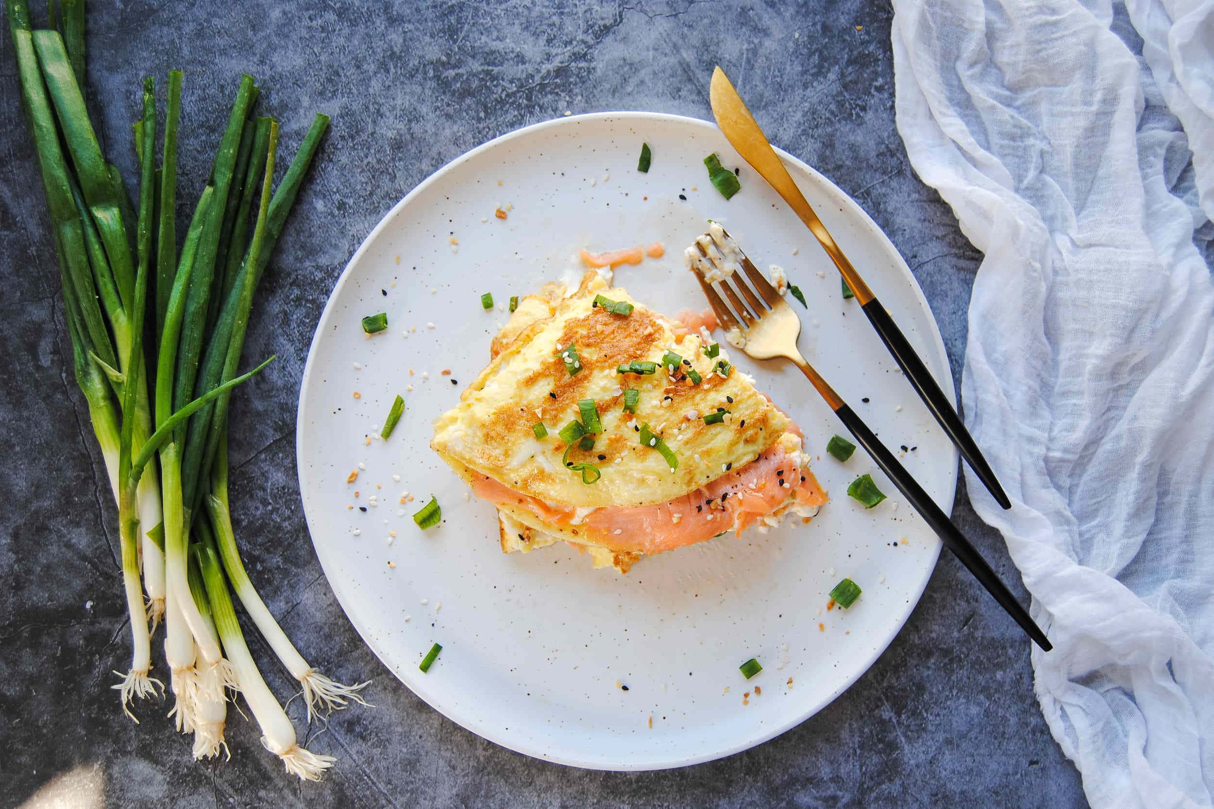 Recipe: Oven-Baked Omelet with Broccoli, Asparagus, and Tons of