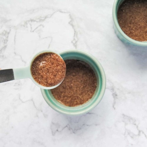 The-Skinny-On-Flax-Eggs-Recipe-Card-Image Making an egg replacement out of flaxseed meal to use in baked goods.