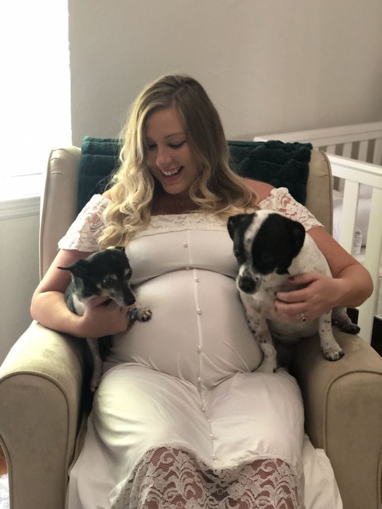 You Can Hate Being Pregnant But Love Being A Mom - With Dogs | FurloughedFoodie.com