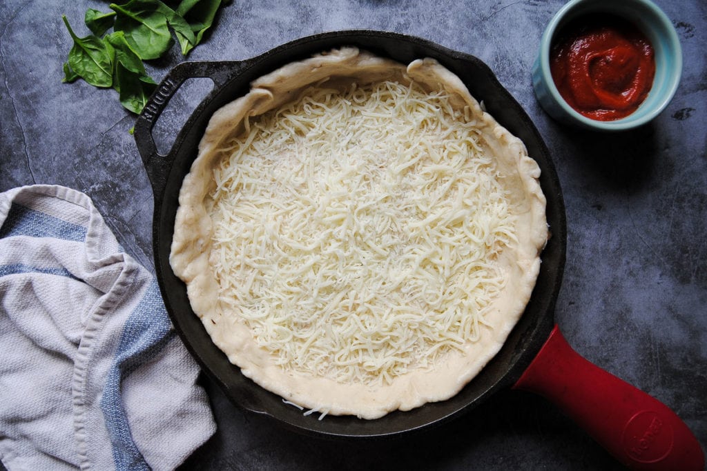 Quick Knead and Rise Pizza Dough - Cheese First