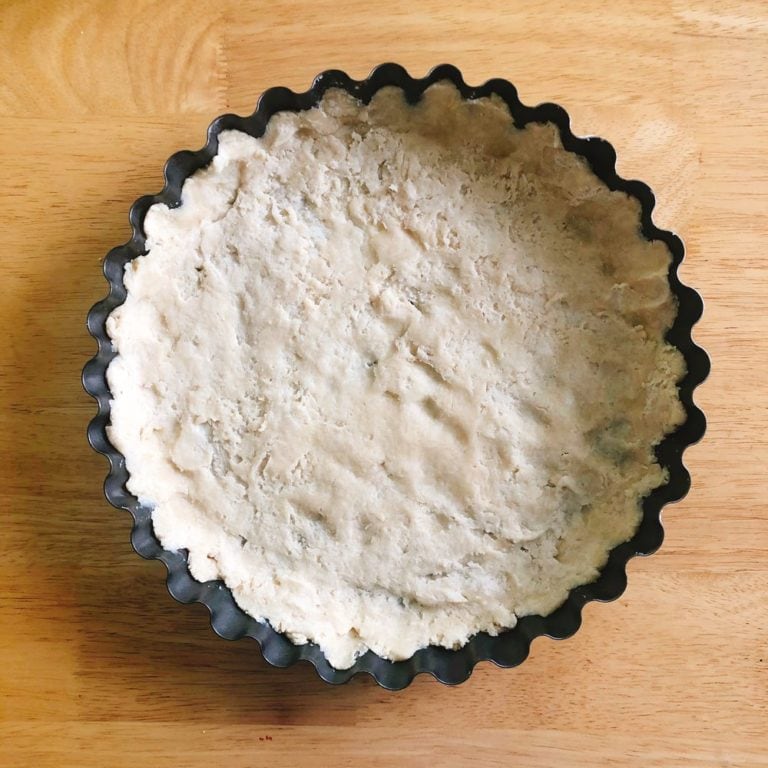 Bourbon Apple Pie - Bottom Crust