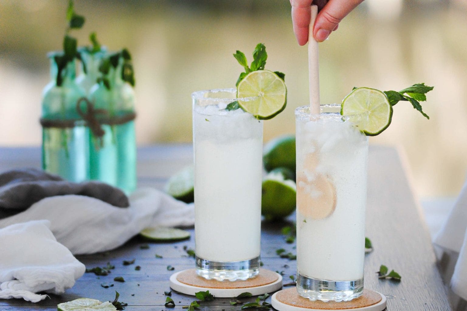 Fiery Ginger Beer & White Rum Mojito — Marley's Menu