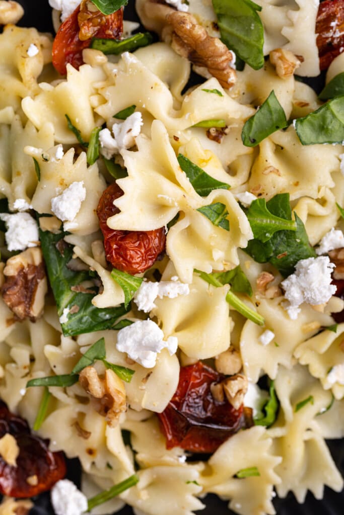 Bow Tie Pasta Salad with Roasted Tomatoes — Marley's Menu