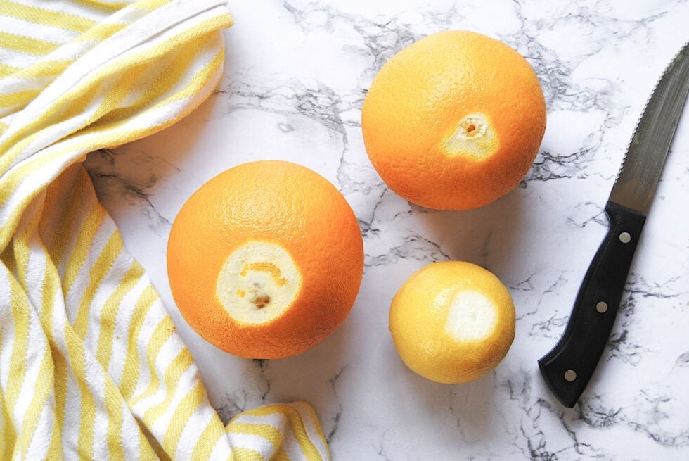 Simple Same Day Orange Marmalade - Citrus Prep Step 1