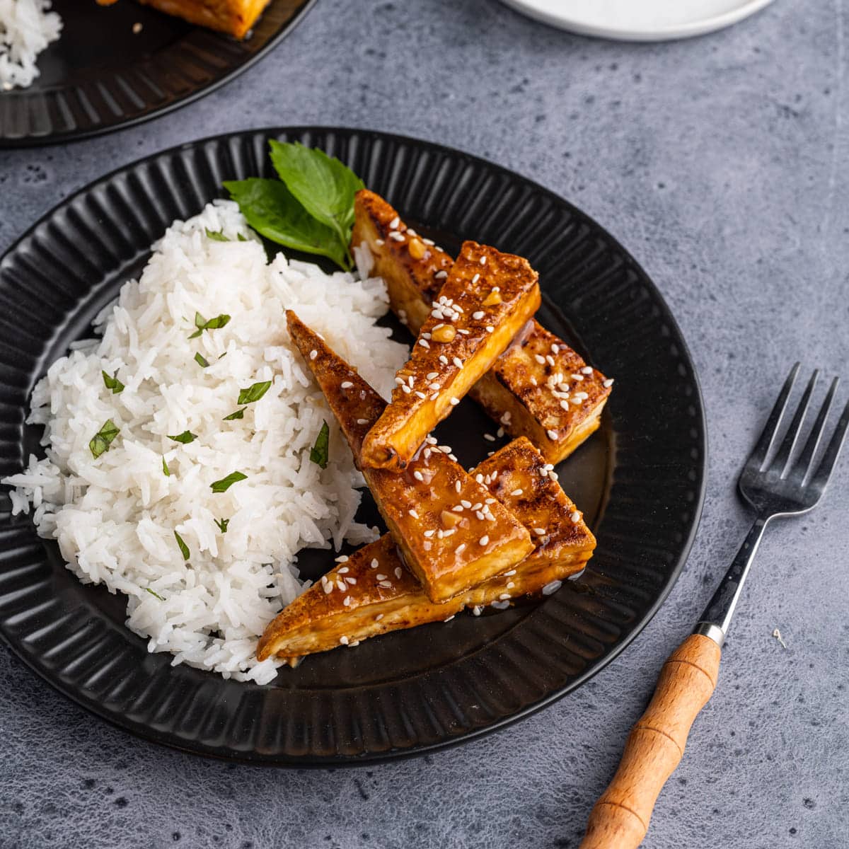 30-Minute Sticky Orange Tofu
