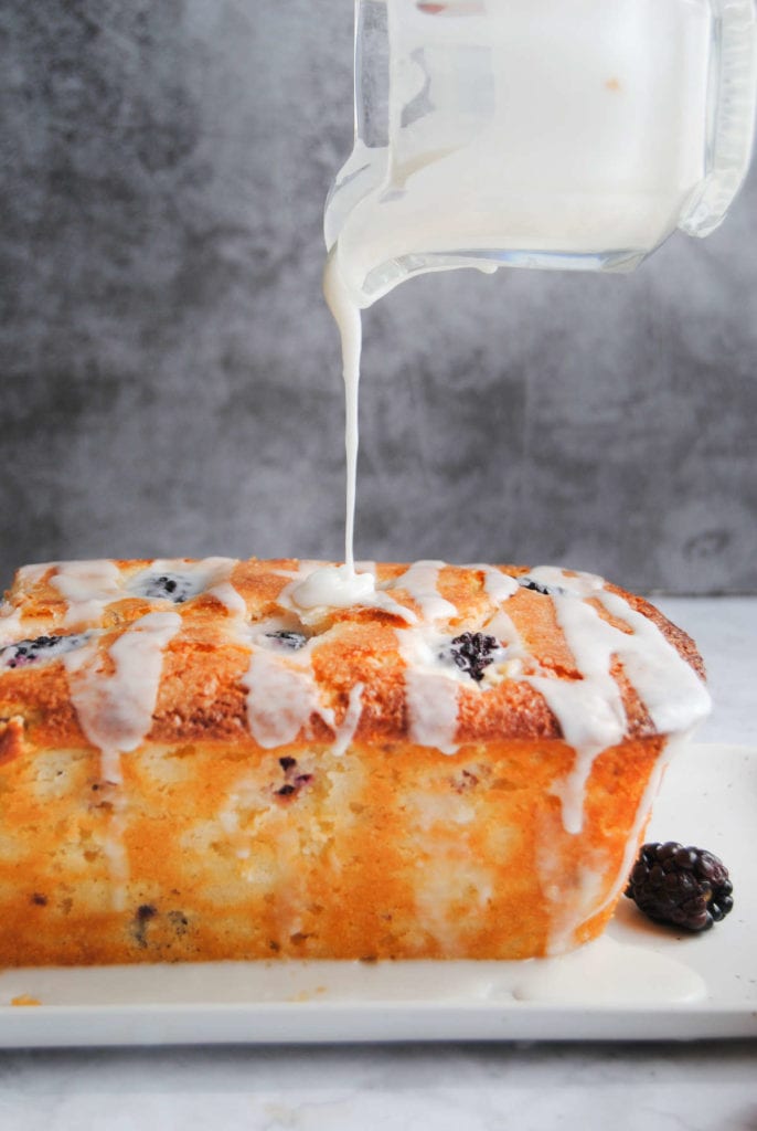 lemon blackberry bread