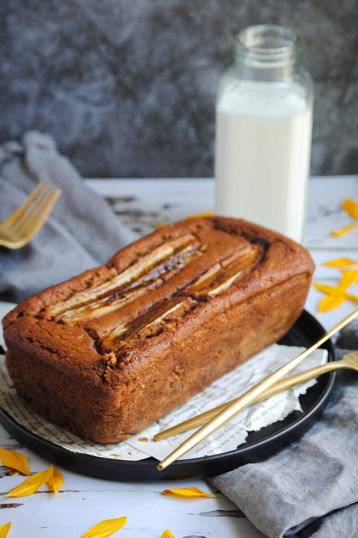 Easy Vegan Blender Banana Bread — Marley's Menu