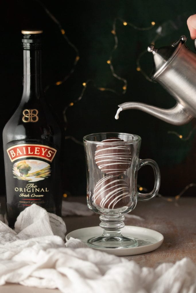 Baileys Hot Chocolate Bombs — Marley's Menu