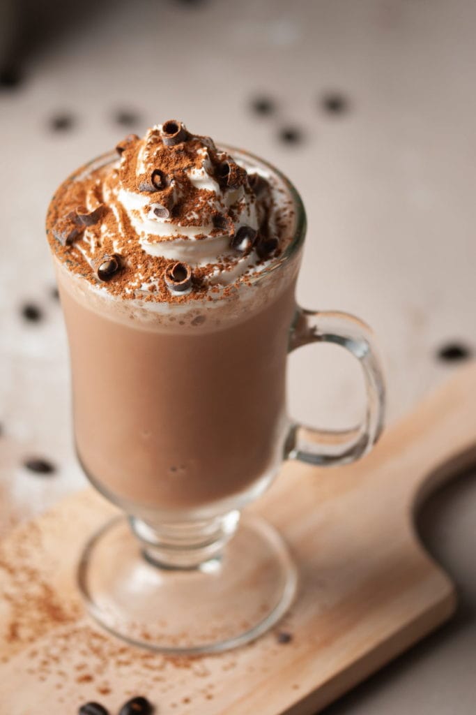 Chocolate Coffee Milkshake (Mocha Milkshake) - Slow The Cook Down