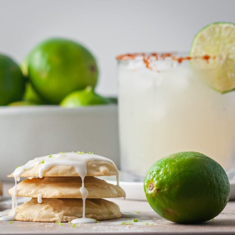 Margarita Cookies with Tequila Lime Glaze — Marley's Menu