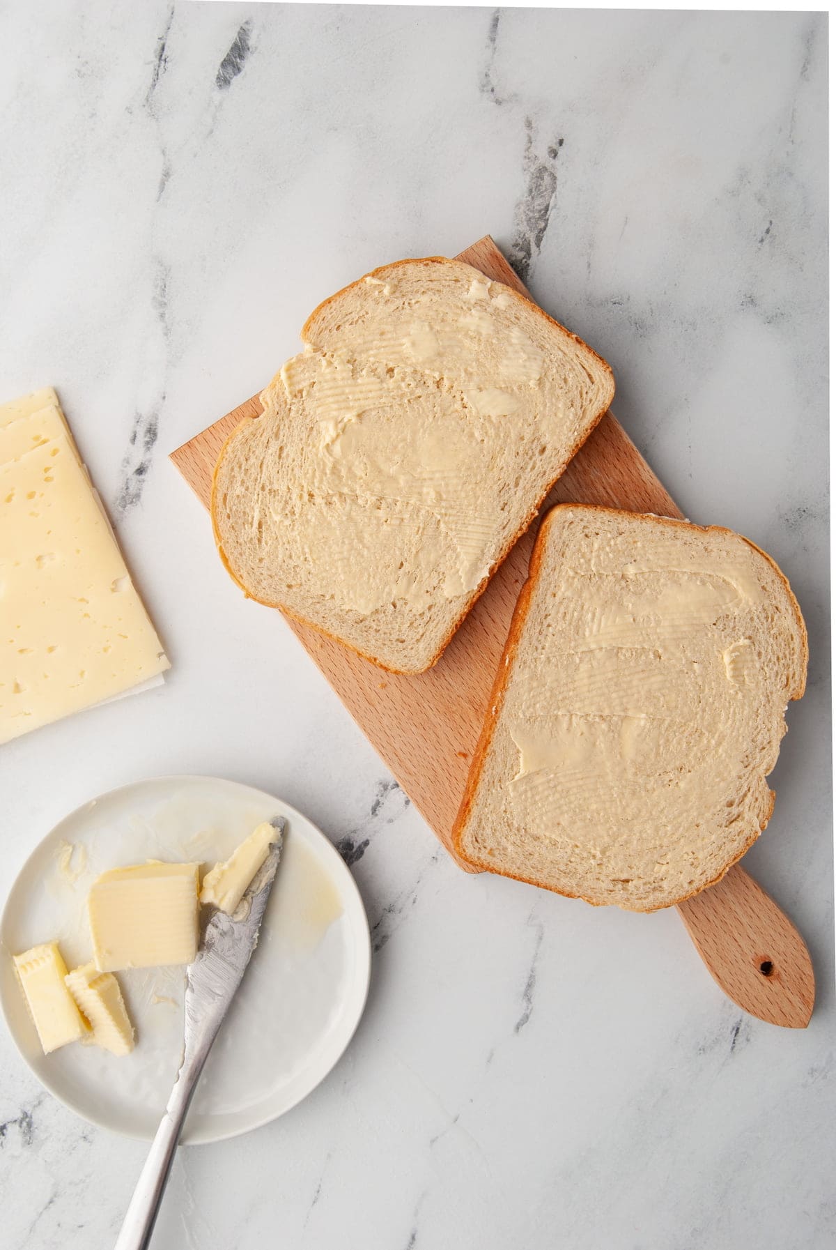 3Ingredient Crispy Havarti Grilled Cheese — Marley's Menu