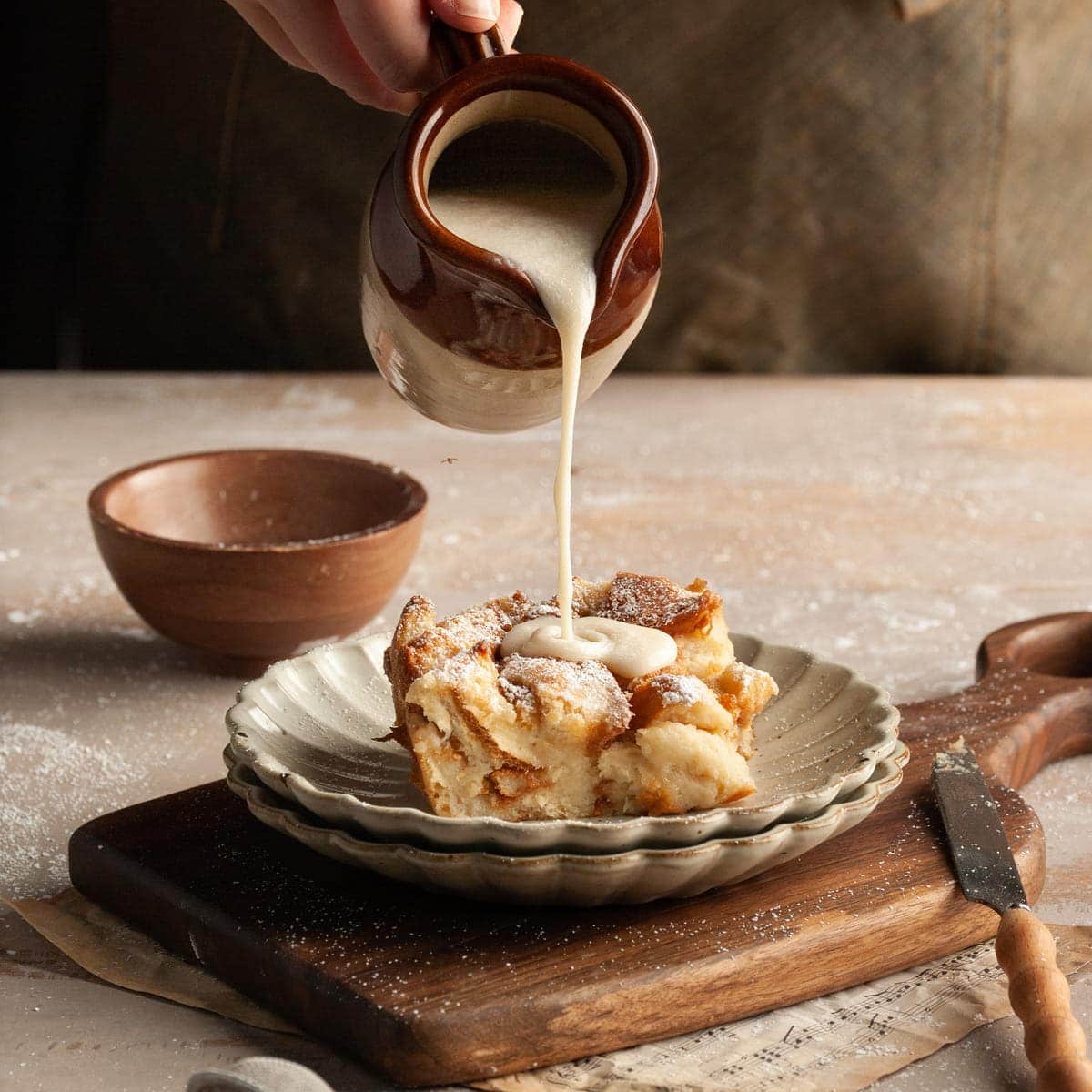 Vanilla Sauce for Bread Pudding — Marley’s Menu