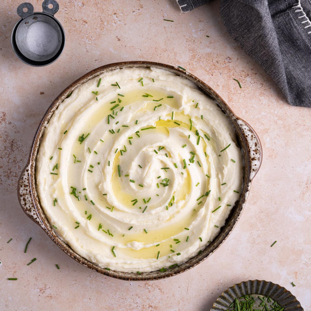 Truffle Mashed Potatoes with Chives