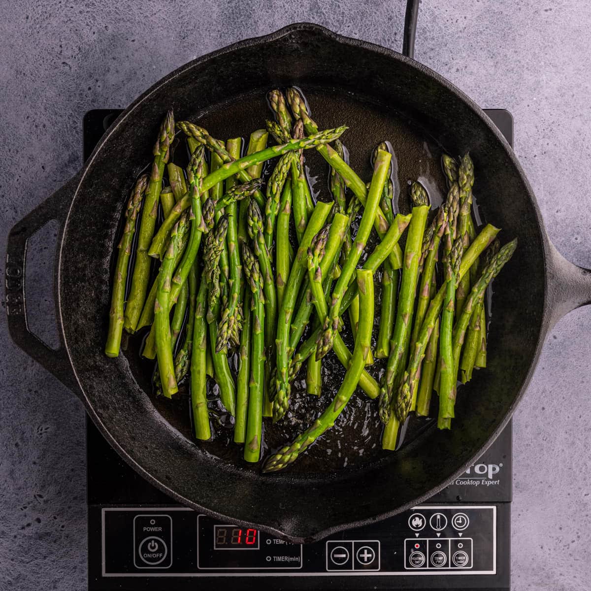 10Minute CastIron Asparagus — Marley's Menu