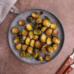 Maple Balsamic Brussels Sprouts