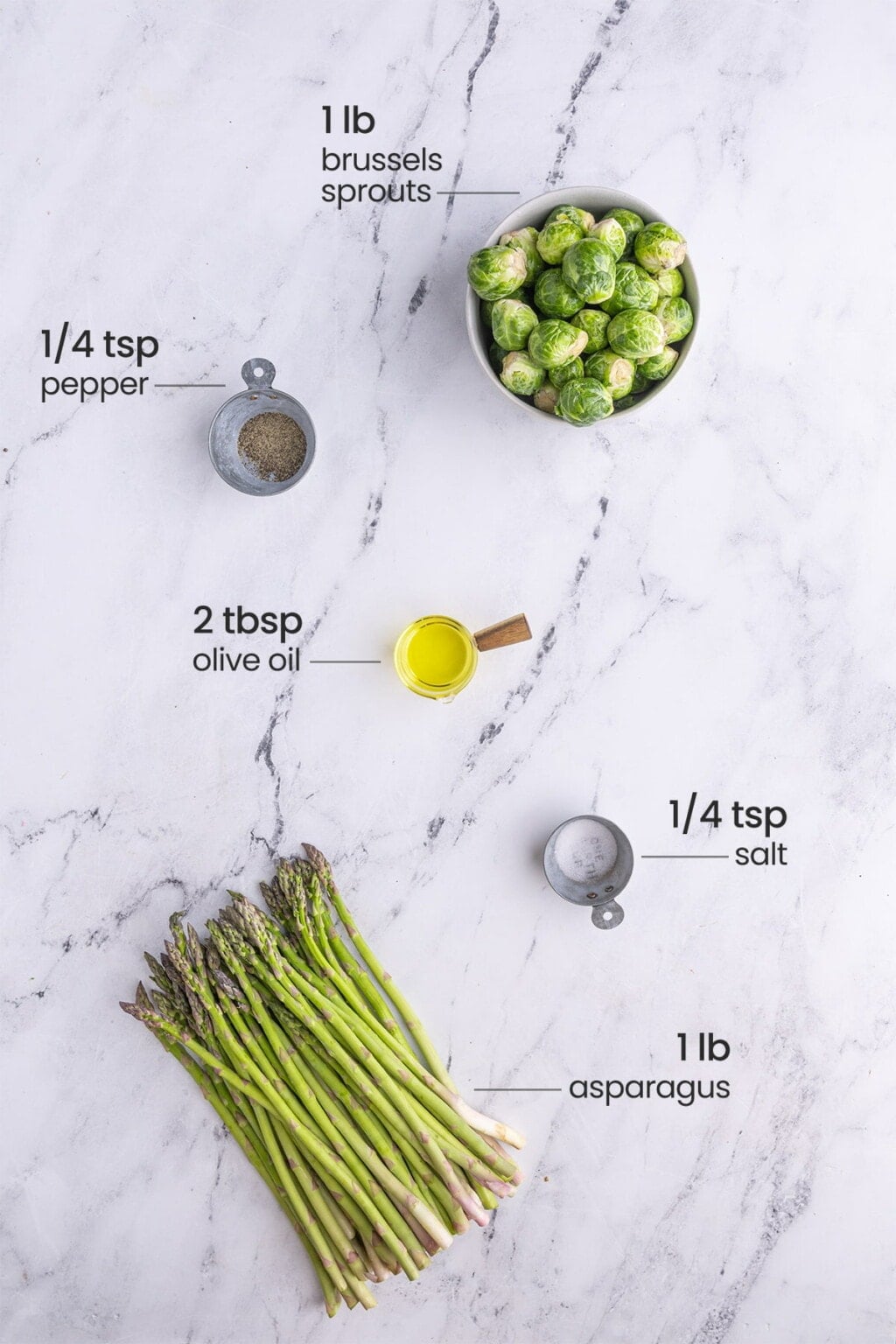 20Minute Roasted Brussels Sprouts and Asparagus — Marley's Menu