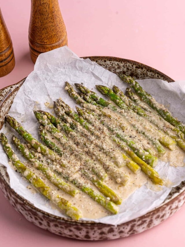 Creamed Asparagus with Parmesan — Marley's Menu