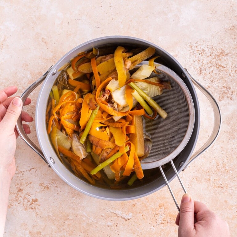 How to Make Vegetable Broth from Veggie Scraps — Marley's Menu