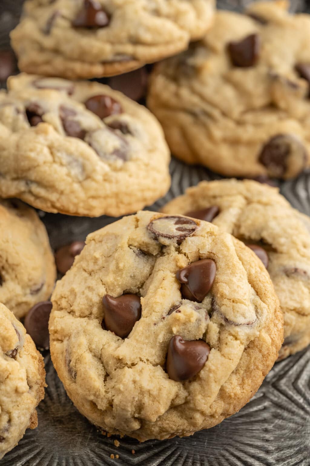 Chewy Eggless Chocolate Chip Cookies — Marley's Menu