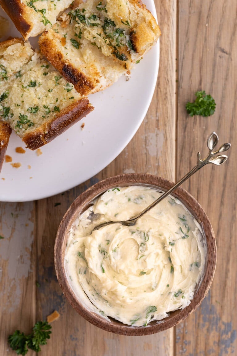 4Ingredient Garlic Bread Spread — Marley's Menu