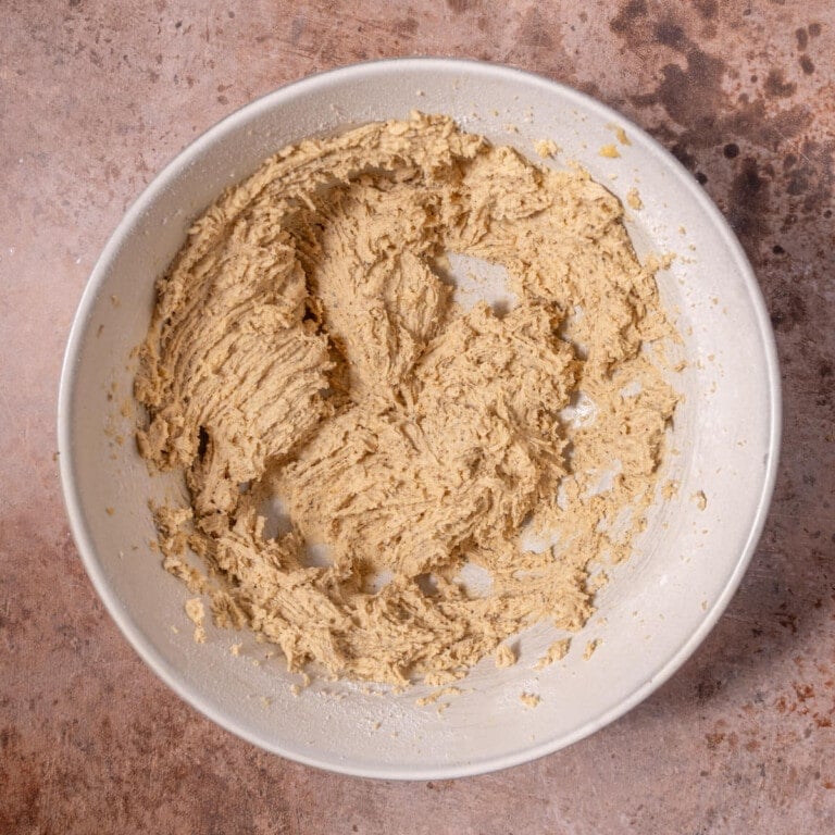 cookie dough with espresso powder in it to add coffee flavor