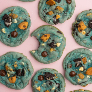 Blue Cookie Monster Cookies
