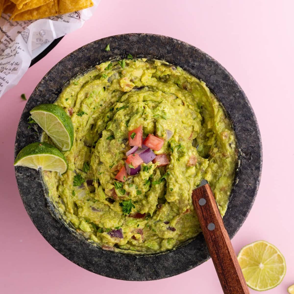 Shareable dip recipes including guacamole