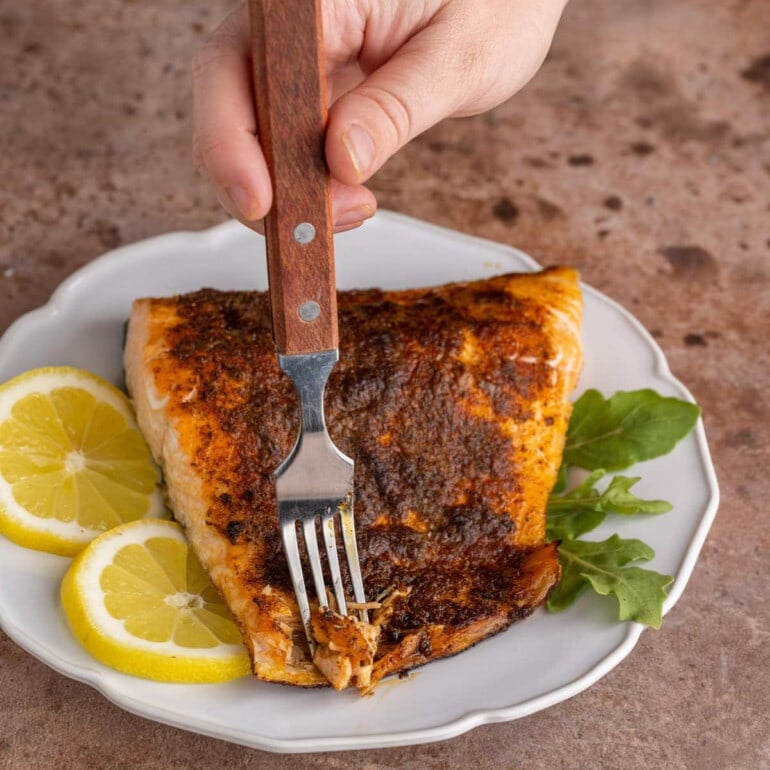 15-Minute Old Bay Salmon, one of 5 fish recipes with 5 ingredients or less.