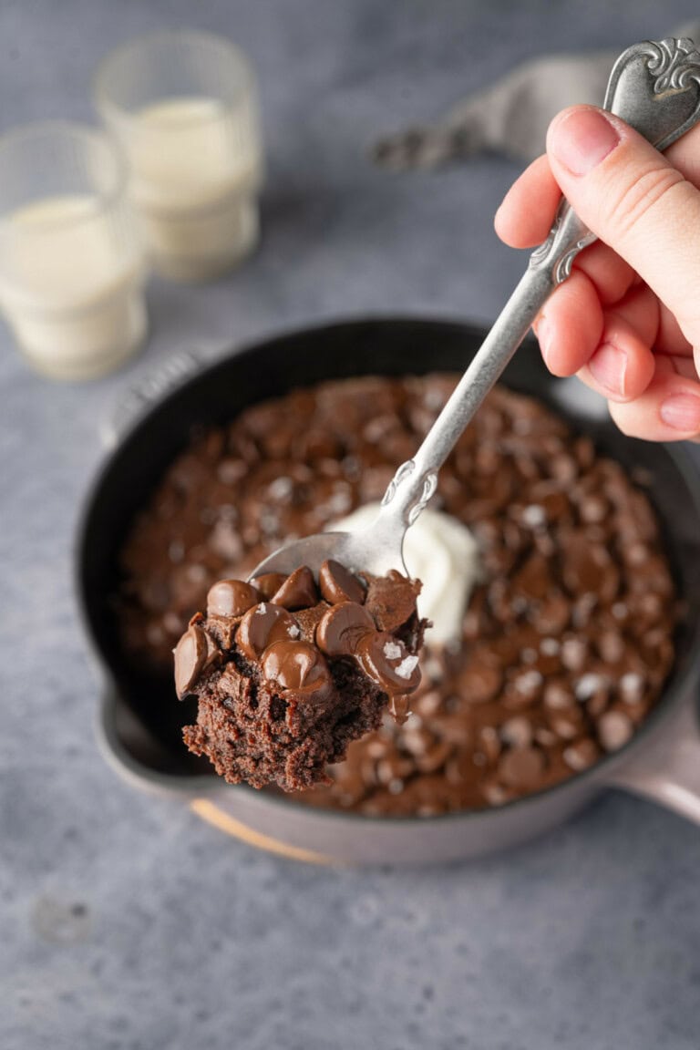 Fudgy Cast Iron Skillet Brownies — Marley's Menu