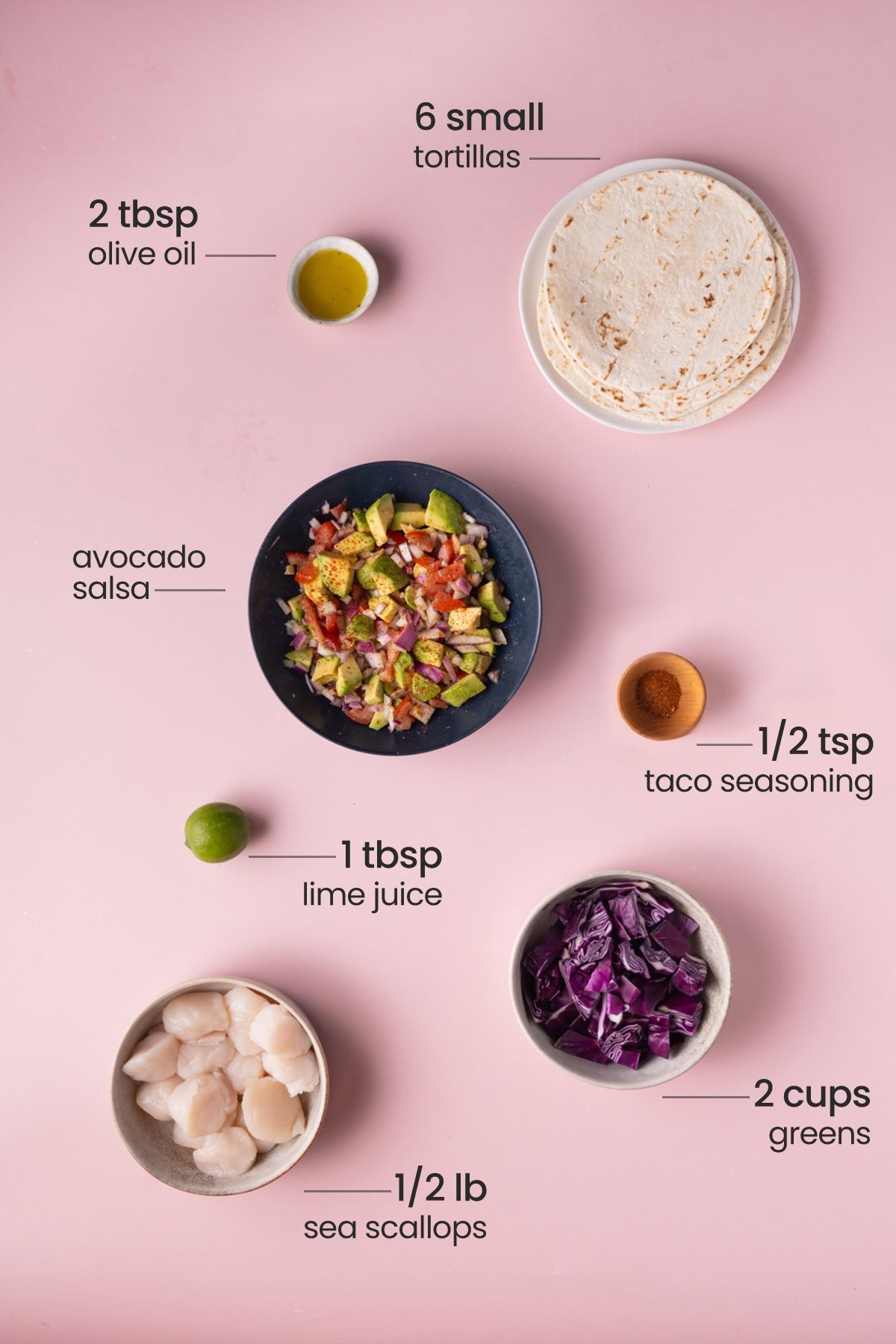 20-Minute Seared Scallop Tacos with Avocado Salsa — Marley's Menu