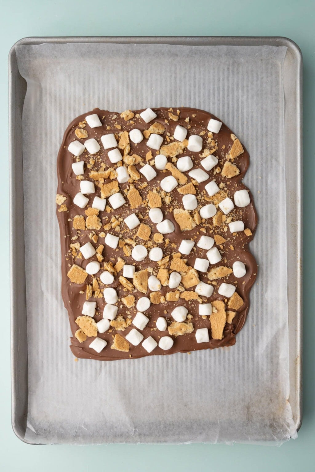 3-Ingredient S'mores Bark (No White Chocolate) — Marley's Menu