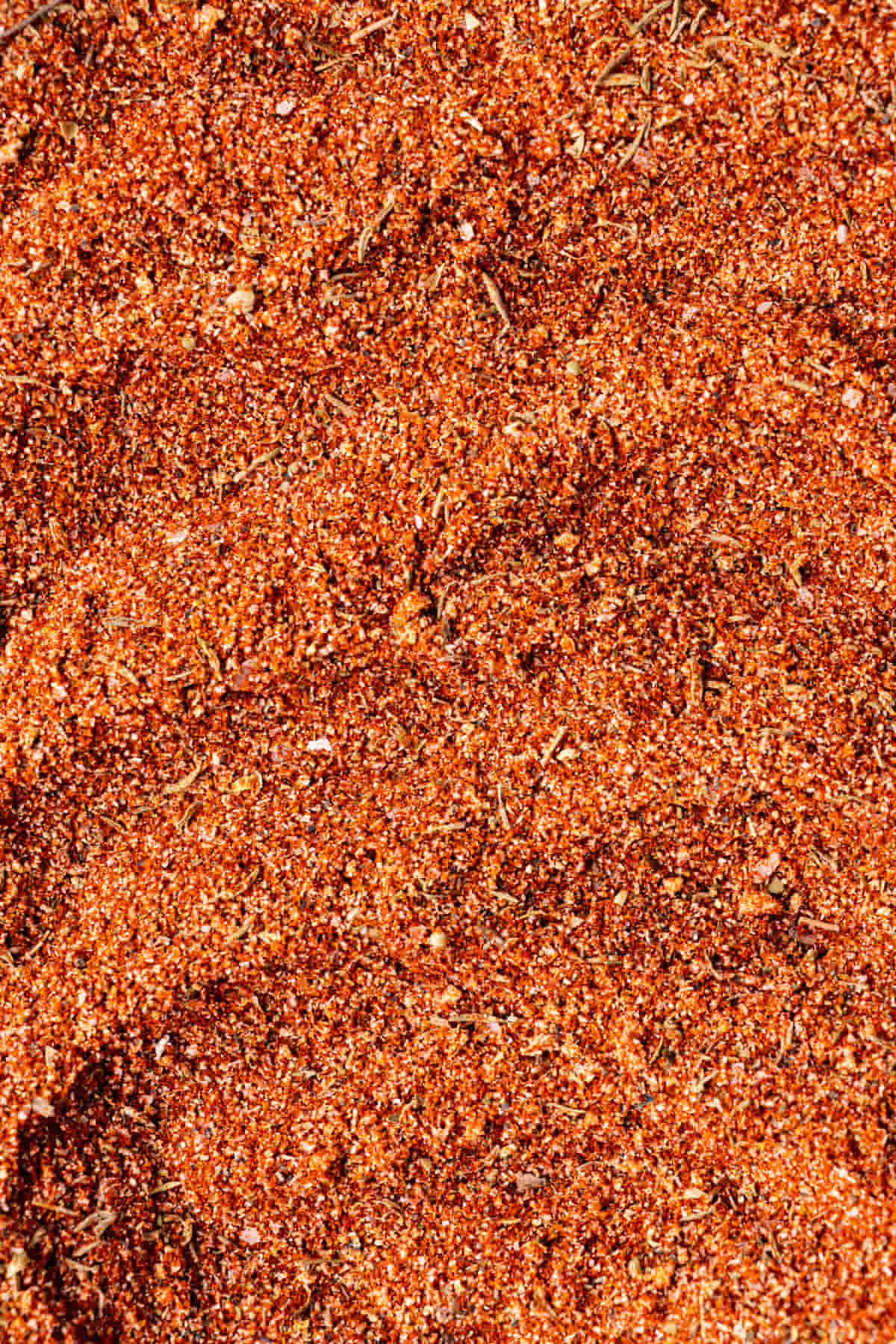 Close up of blackened seasoning.