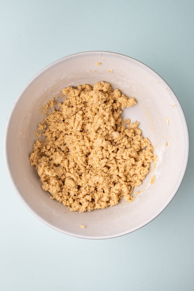 Brown sugar-based cookie dough made in just one bowl.