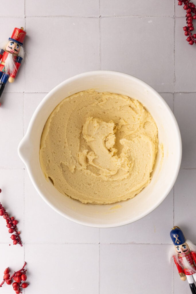 Basic soft and chewy sugar cookie dough.