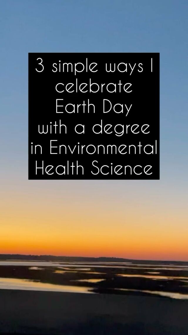 Here are my top 5 ways to celebrate Earth Day, as someone with her degree in Environmental Health Science:

🌎 Simply, spend some time in nature. Connect to the Earth and all its beauty!
🌎 Grow something! I unfortunately do not have the greenest thumb, but I do find growing my own herbs is super easy! Even if you don’t have outdoor space, you can grow all kinds of herbs in your windowsill.
🌎 Enjoy a meatless meal! The overconsumption of meat leads to overconsumption of land and water, overuse of fossil fuels, and overproduction of animal methane—a large contributor to greenhouse gas emissions. Simply put, reducing your meat and dairy consumption directly improves your individual footprint by reducing demand for these products. If you need inspo, I have tons of meatless recipes on marleysmenu.com and even a whole Meatless Monday challenge!
🌎 Watch an educational doc! (My faves include anything David Attenborough , my octopus teacher, I am Greta, before the flood, blackfish, an inconvenient truth)
🌎 Take action! Do anything from donate to an environmental charity (there are TONS but a few that I support include Rainforest Alliance, earthJustice, conservation International, sierra club foundation), attend a local earth day event, or even just pick up some trash outside. ❤️