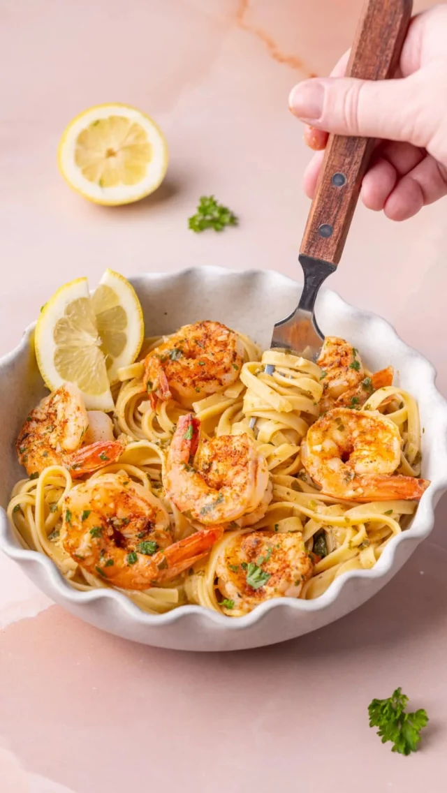 This Cajun Shrimp Scampi strikes the best balance of citrus, salt, and spice, bringing bold flavor to your seafood in just 25 minutes, with 7 ingredients, and in one pan.

25-Minute Cajun Shrimp Scampi
-½ pound large or jumbo white shrimp (deveined)
-1 teaspoon Cajun seasoning
-4 cloves garlic
-4 tablespoons unsalted butter, 2 tablespoons at a time
-½ cup fresh parsley
-2 tablespoons lemon juice (1 lemon = about 4 tablespoons juice)
-¾ cup dry white wine (Pinot Grigio, Sauvignon Blanc, or Chardonnay, preferably at room temperature)

-Peel the shrimp and pat it dry with a paper towel. Season it generously on both sides with the Cajun seasoning.
-Peel and mince the garlic. To a large pan, add 2 tablespoons of butter and the minced garlic over medium heat. Allow the butter to melt completely and cook the garlic until it’s nice and fragrant.
-Add the shrimp to the butter and garlic still over medium heat and cook for 1 minute on each side.
-Add the white wine and lemon juice and bring to a simmer (turn the heat up if necessary!). Simmer for about 5 minutes until the shrimp is completely cooked and wine starts to reduce.
-Turn the heat to low and chop your parsley. Add the rest of the butter and the chopped parsley and cook until butter is melted and combined. If you want your sauce thicker, you can cook for an additional 5 minutes. Serve with toasted bread, over pasta, or over rice. Enjoy! #shrimpscampi #cajunseasoning #seafooddinner #pescatarian
