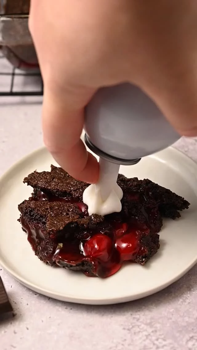 This Chocolate Cherry Dump Cake is for when you want a decadent dessert, but don't feel like putting in a lot of effort. 4 ingredients, one dish, and about 5 minutes of hands-on time will yield a juicy, chocolaty dessert that's a cross between cobbler and cake.

4-Ingredient Chocolate Cherry Dump and Bake Cake

-2 (21-oz) cans cherry pie filling
-1 (15.25-oz) box chocolate cake mix (or Devil's Food!)
-½ cup chocolate chips (I use dark)
-¾ cup unsalted butter (+ more for greasing dish)

-Preheat the oven to 350°F and grease a 9×13-inch casserole dish with butter (preferred) or nonstick spray.
-Add the cherry pie filling to the dish and use a spatula to spread it out in an even layer.
-Add the dry boxed cake mix (as is) on top of the peaches in a thin, even layer. Sprinkle the chocolate chips on top.
-In a Pyrex measuring cup or other microwave-safe dish, melt the butter in the microwave in 20-second intervals, stirring in between until completely liquefied. -Then, pour the butter over the cake mix, doing your best to completely cover the dry mixture. If need be, tilt the dish back and forth to spread the butter out over top.

Comment "inbox" to get recipe link sent to you https://marleysmenu.com/chocolate-cherry-dump-cake/